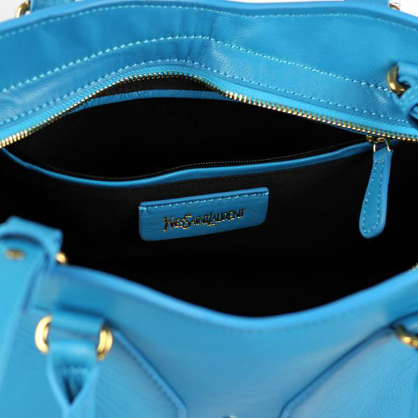YSL small cabas chyc bag 2030S light blue